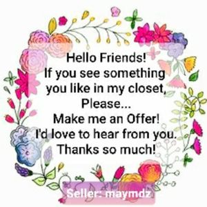 A message from me 😁